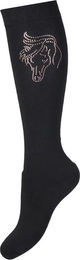 Produktbild von Red Horse Cristal Reitsocken aus Baumwolle Schwarz Unisex Größe S