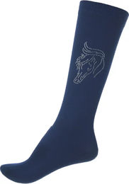 Produktbild von Red Horse Crystal Damen Socken aus Baumwolle in Rot und Blau Größe L