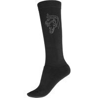 Produktbild von Red Horse Crystal Damen Socken aus Baumwolle Schwarz Größe L
