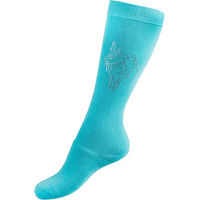 Produktbild von Red Horse Crystal Socken für Damen aus Baumwolle in Grün und Türkis Größe L