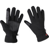 Produktbild von Red Horse Fleece-Handschuhe für Damen und Herren aus Polyester Schwarz Größe M