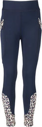 Red Horse Kylie Reitleggings für Mädchen mit Full Grip in Blau – Bild 1 von 1
