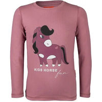 Produktbild von Red Horse Mila Reitshirt für Kinder aus Baumwolle in Rot oder Lila Größe 8 Jahre