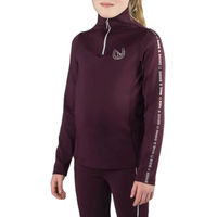 Produktbild von Red Horse Miya Reitshirt Poloshirt für Mädchen aus Polyester in Lila