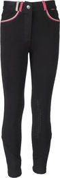 Red Horse Ola Slim Fit Reithose für Mädchen aus Baumwolle Schwarz 11-12 Jahre – Bild 1 von 4