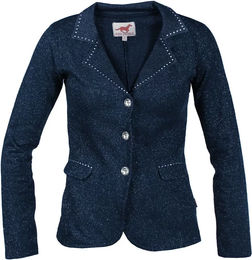 Red Horse Pirouette Turnierjacket für Damen aus Baumwolle in Blau – Bild 1 von 2