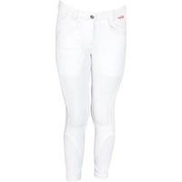 Produktbild von Red Horse Reithose Evy Slimfit für Mädchen aus Baumwolle Weiß
