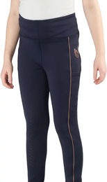 Produktbild von Red Horse Reithose Yuki Full Grip für Mädchen in Blau