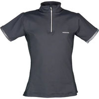 Produktbild von Red Horse Reitshirt 1/4 Zip für Mädchen Kids Blau oder Schwarz 10 Jahre