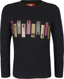 Produktbild von Red Horse Reitshirt Fame FW22 für Kinder aus Baumwolle Schwarz