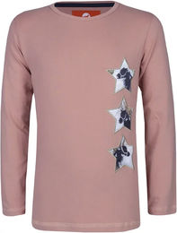 Produktbild von Red Horse Reitshirt für Kinder aus Baumwolle Grau