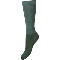 Produktbild von Red Horse Reitsocken Damen aus Baumwolle Grün 3er Pack