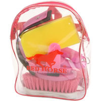 Produktbild von Red Horse Rh Grooming-Set Putzzeug Rosa