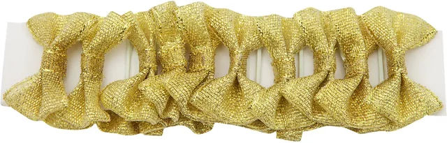 Red Horse Stoff-Haarband für Frauen in Gold – Bild 1 von 1