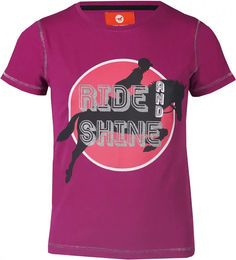Produktbild von Red Horse T-Shirt für Kinder aus Baumwolle in Rot und Rosa Größe 12 Jahre