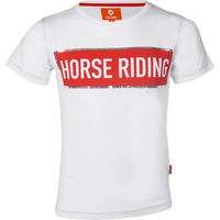 Produktbild von Red Horse T-Shirt für Kinder aus Baumwolle Rot Weiß