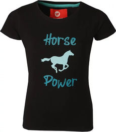 Produktbild von Red Horse Toppie T-Shirt aus Baumwolle Unisex Schwarz