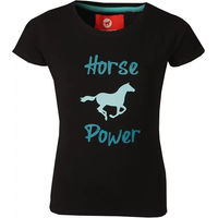 Produktbild von Red Horse Toppie T-Shirt aus Baumwolle Unisex Schwarz