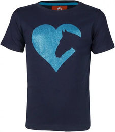 Produktbild von Red Horse Toppie T-Shirt für Damen aus Baumwolle in Blau