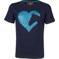 Produktbild von Red Horse Toppie T-Shirt für Damen aus Baumwolle in Blau