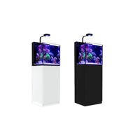 Produktbild von Red Sea MAX NANO Peninsula Aquarium mit Unterschrank in Schwarz