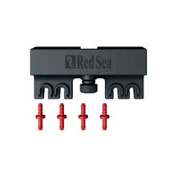 Produktbild von Red Sea ReefDose 4 Schlauchhalterung mit Aufsätzen aus Kunststoff in Schwarz für Meerwasser Aquarien
