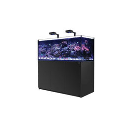 Red Sea REEFER 625 Deluxe Meerwasseraquarium mit Unterschrank in Schwarz und 2 x ReefLED 160 LED-Aufsatzleuchten – Bild 1 von 2