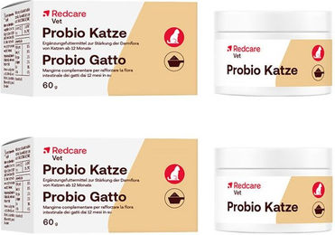 Redcare Vet Probio Katze Adult Probiotika Pulver zur Unterstützung von Magen-Darm und Immunsystem 120g – Bild 1 von 1