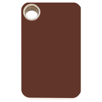 Produktbild von RedDingo Katzenmarke aus Kunststoff in Braun gravierbar Größe S 13,7x22,2mm - 7 g