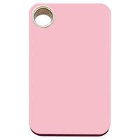 Produktbild von RedDingo Katzenmarke Pink Rechteck personalisierbar 13,7x22,2mm