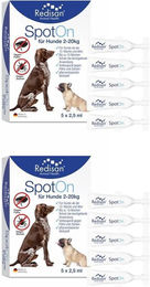 Redisan Spot-On Zeckenschutz für kleine Hunde gegen Zecken und Flöhe pflanzlich 12,5 ml – Bild 1 von 2