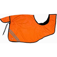 Produktbild von Reflektierende Fleece-Nierendecke für Pferde von T de T in Orange