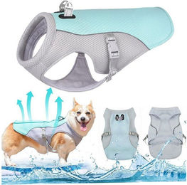 Refttenw Hundekühlweste mit reflektierendem Design für Hunde im Sommer – Bild 1 von 5