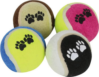 Regatta Hundeball Set aus Gummi 4er Pack bunt und schwarz – Bild 1 von 2