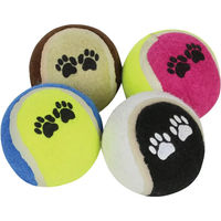 Produktbild von Regatta Hundeball Set aus Gummi 4er Pack bunt und schwarz