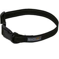 Produktbild von Regatta Hundehalsband mit Edelstahlverschluss in Schwarz 45/70 cm