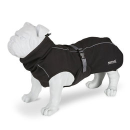 Regatta Hundemantel Softshell mit Fleece-Futter Schwarz XL – Bild 1 von 4