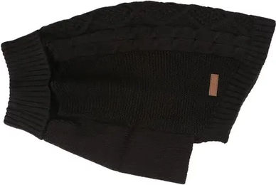 Regatta Hundepullover mit Zopfmuster in Schwarz Größe XL aus Acryl – Bild 1 von 3