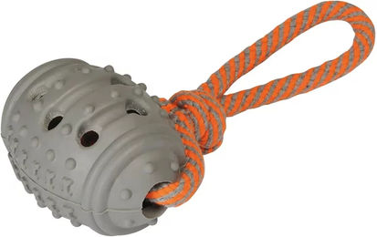 Regatta Kauspielzeug Rope Chew für Hunde aus Gummi in Orange und Bunt – Bild 1 von 2