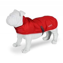 Regatta Packaway Hundemantel wasserdicht aus Polyester in Rot Größe S – Bild 1 von 3