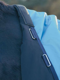 Regendecke Outdoordecke Windchill in Eisblau Navy Größe 115 aus Polyester – Bild 1 von 1
