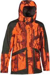 Produktbild von Regenjacke Percussion Predator Evo für Herren aus Polyester wasserdicht in Grün und Orange Größe S