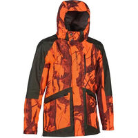 Produktbild von Regenjacke Percussion Predator Evo für Herren aus Polyester wasserdicht in Grün und Orange Größe S
