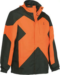 Produktbild von Regenjacke PERCUSSION Predator R2 Unisex Waterproof aus Polyester in Grün oder Orange Größe 3XL