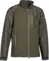Produktbild von Regenjacke PERCUSSION Softrack für Herren aus Polyester in Grün Größe L wasserdicht