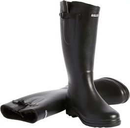 Produktbild von Regenstiefel Damen Aigle Aiglentine F2 Schwarz Gummi Waterproof Größe 37