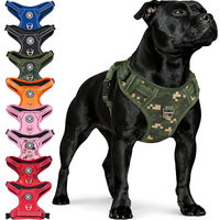Produktbild von Reichstadt Pets Hundegeschirr Camouflage Green aus Oxford-Gewebe wasserabweisend Größe S