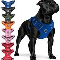 Produktbild von Reichstadt Pets Norwegergeschirr für große Hunde Blau Größe L aus wasserabweisendem Polyester