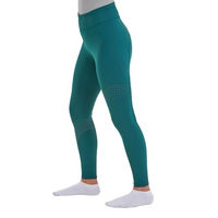 Produktbild von Reit-Tights JUNE Reithose für Damen in Grün aus Nylon ganzjährig nutzbar