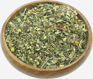 Reitgarten's Bio Maukoherbs Huf und Fessel Kräuter zur Unterstützung von Hufen und Immunsystem für Pferde 1000g – Bild 1 von 3